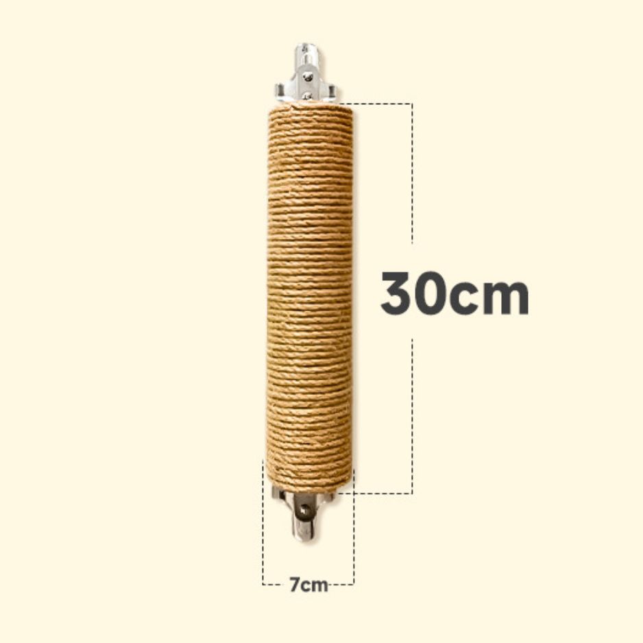 Krabpaal Muurbevestiging 30cm 🐾 2+1 GRATIS 🐾